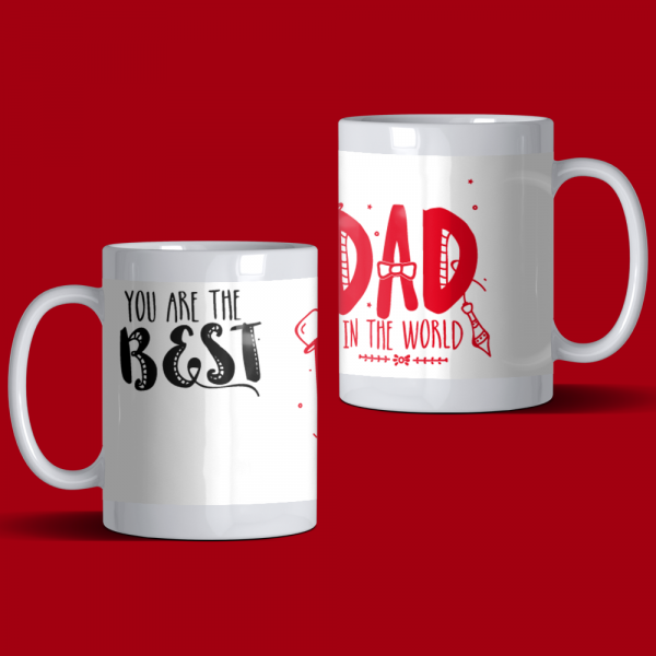 Tazza Best Dad IN THE WORLD