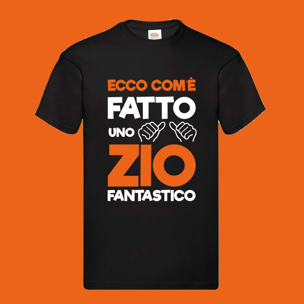 T-shirt UNO ZIO FANTASTICO